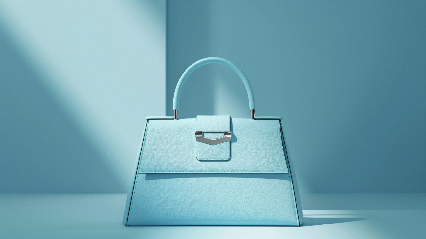 2050 Blue Luxury Handbag Concept