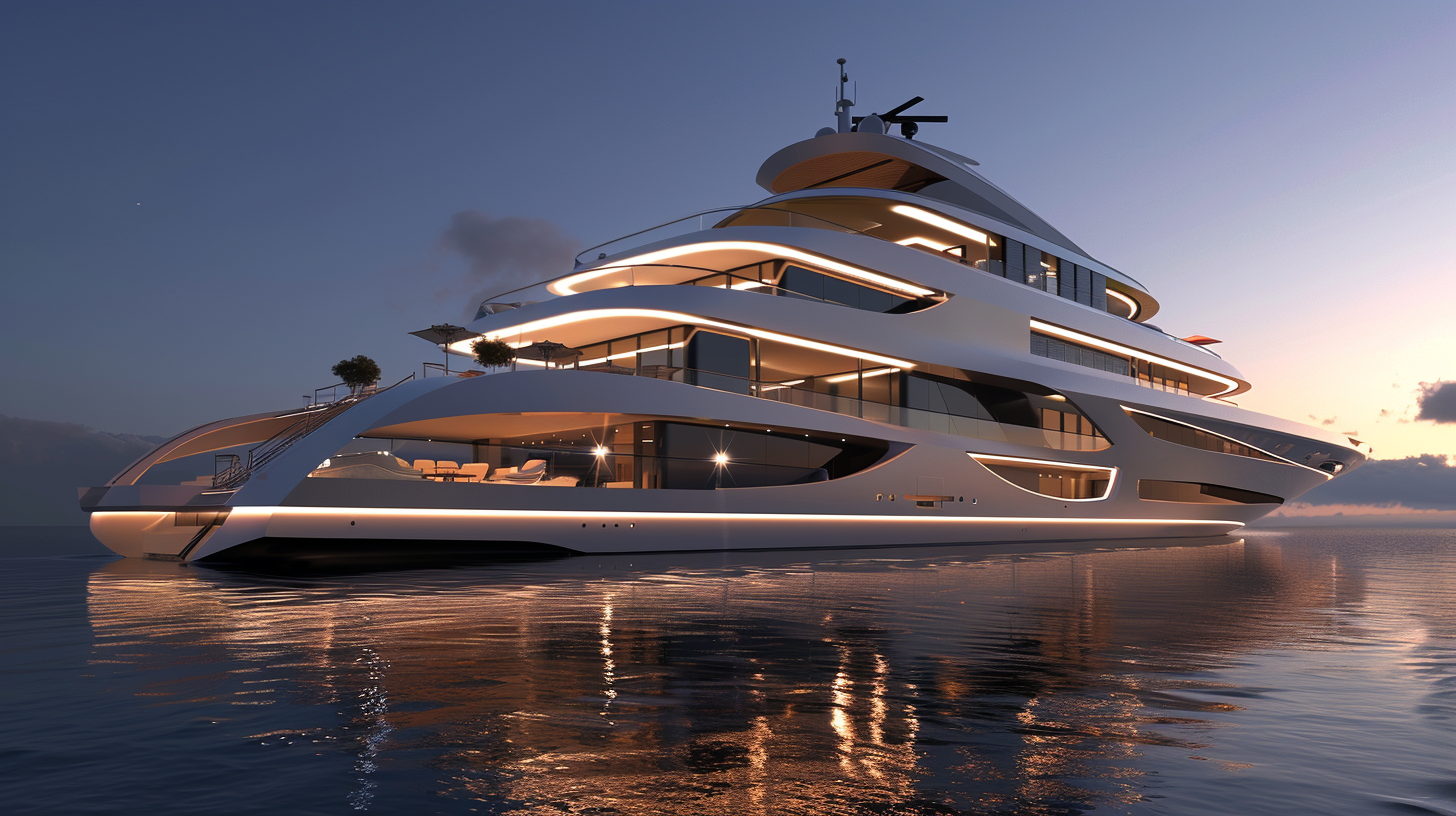 2050 Ultra-Luxury Superyacht Concept