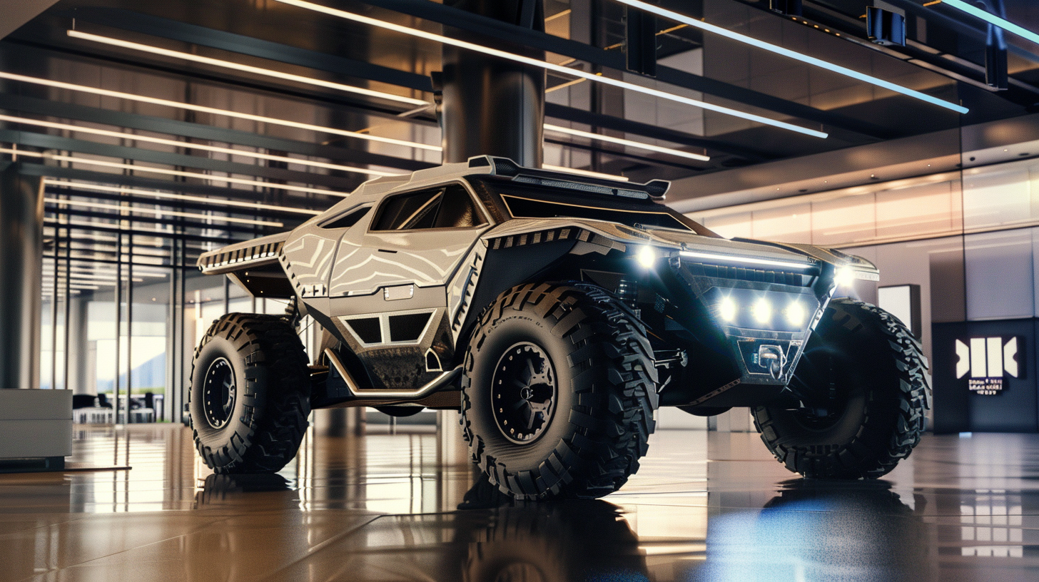 Aggressive Off-Road 4×4 Vision