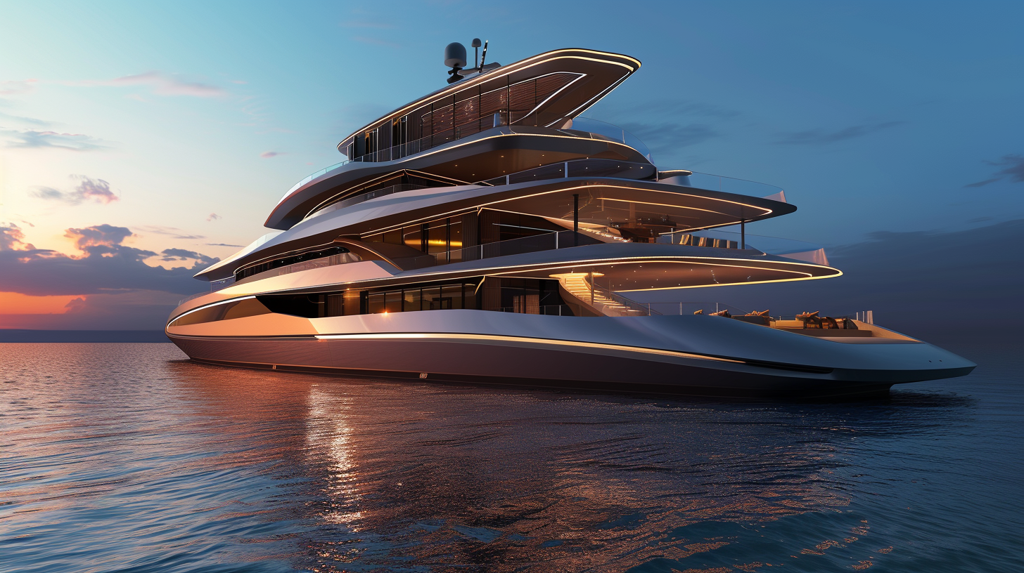 Executive Mega-Yacht Design Concept