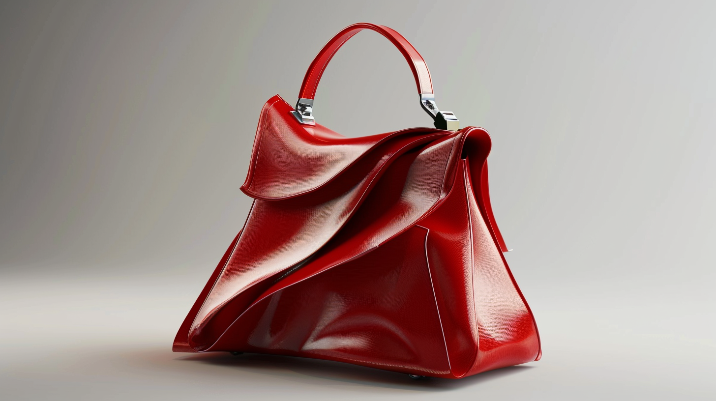 Future Executive Red Handbag Design