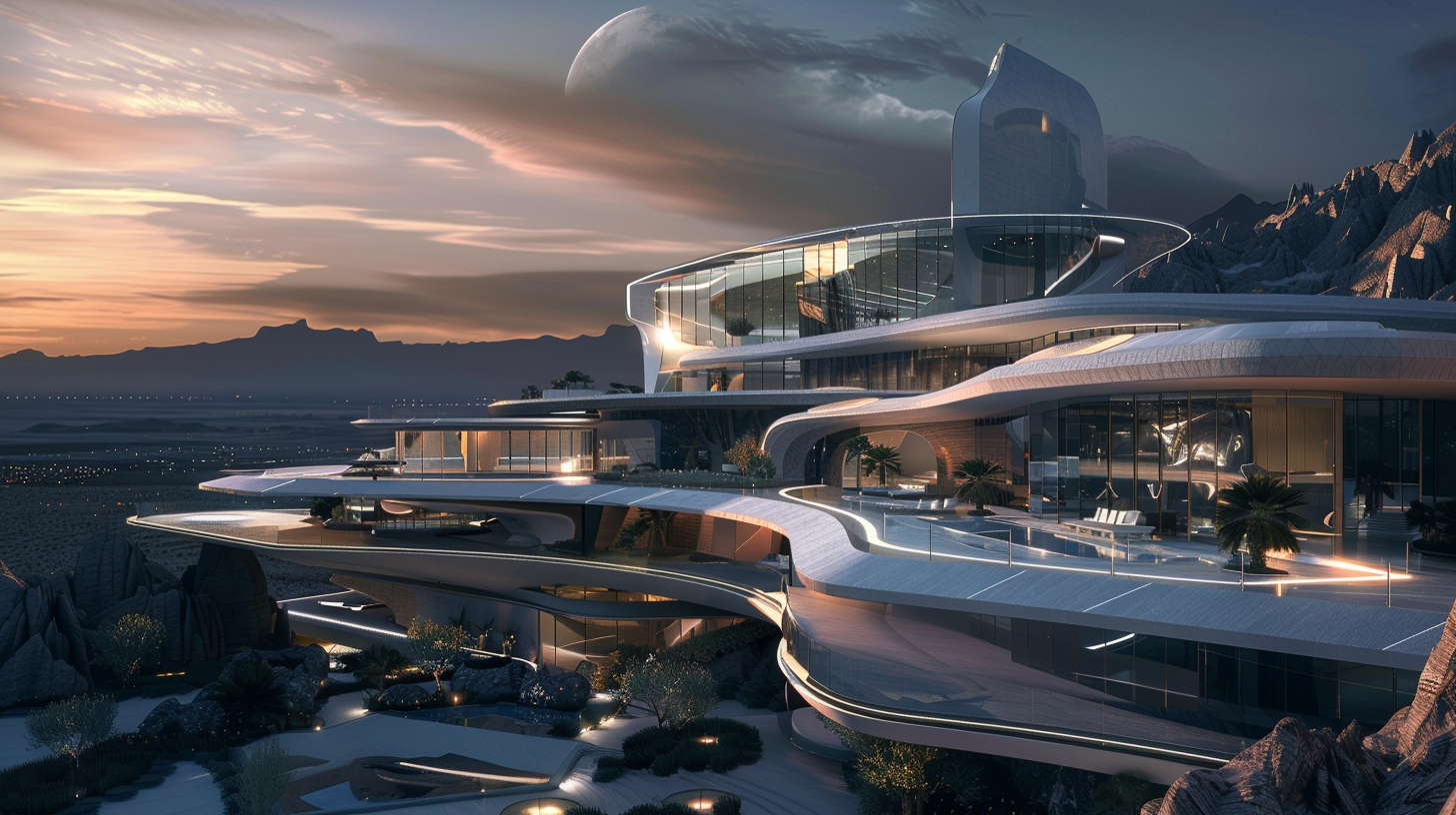 Mega-Mansion Next Level Extreme Design