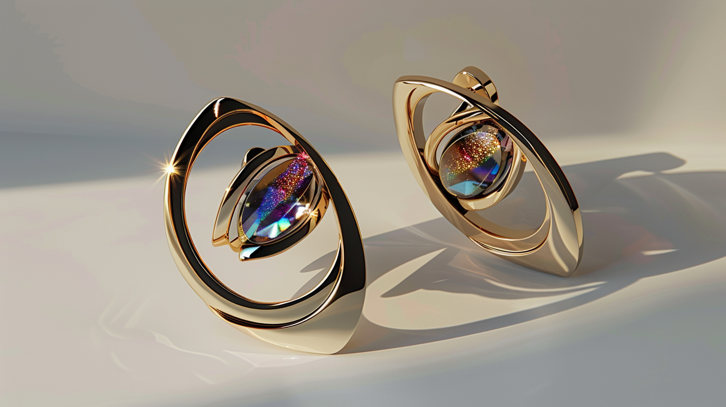 Next-Era Pure-Form Earrings Concept