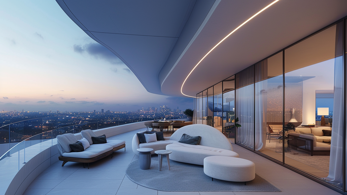 Ultra-Luxury High-Rise Interior Vision