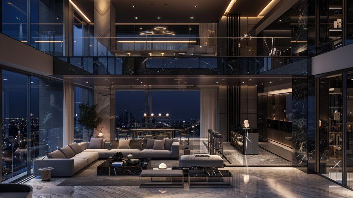 2050 Luxury Apartment Interior Concept