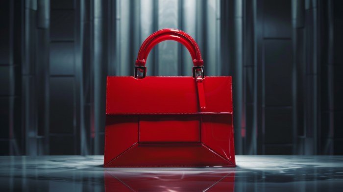 Future Contemporary Handbag in Red