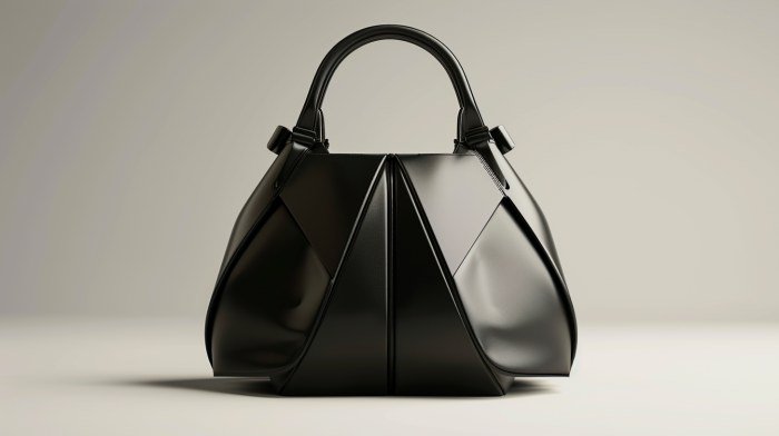 Future Executive Black Handbag Design