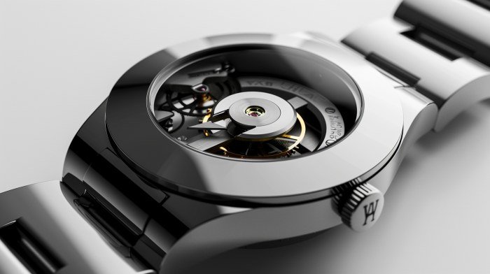 Next-Era Minimalist Watch with Mechanical Insight