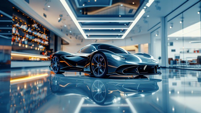 Next-Era Sleek Performance Supercar