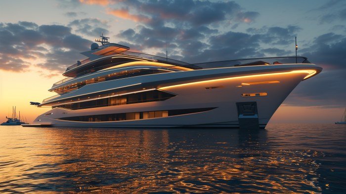 Visionary Luxury Superyacht - 2050
